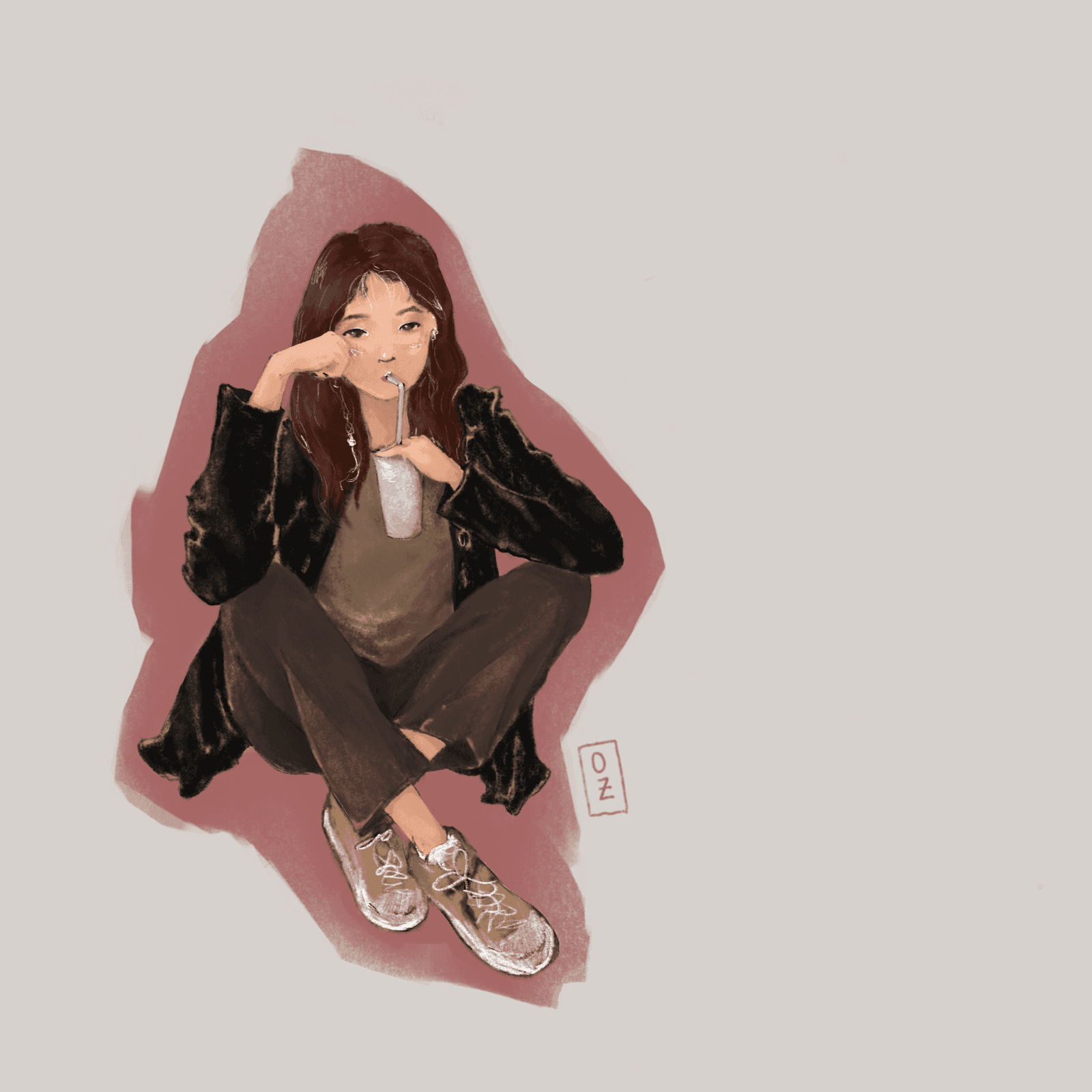 just meh sticker