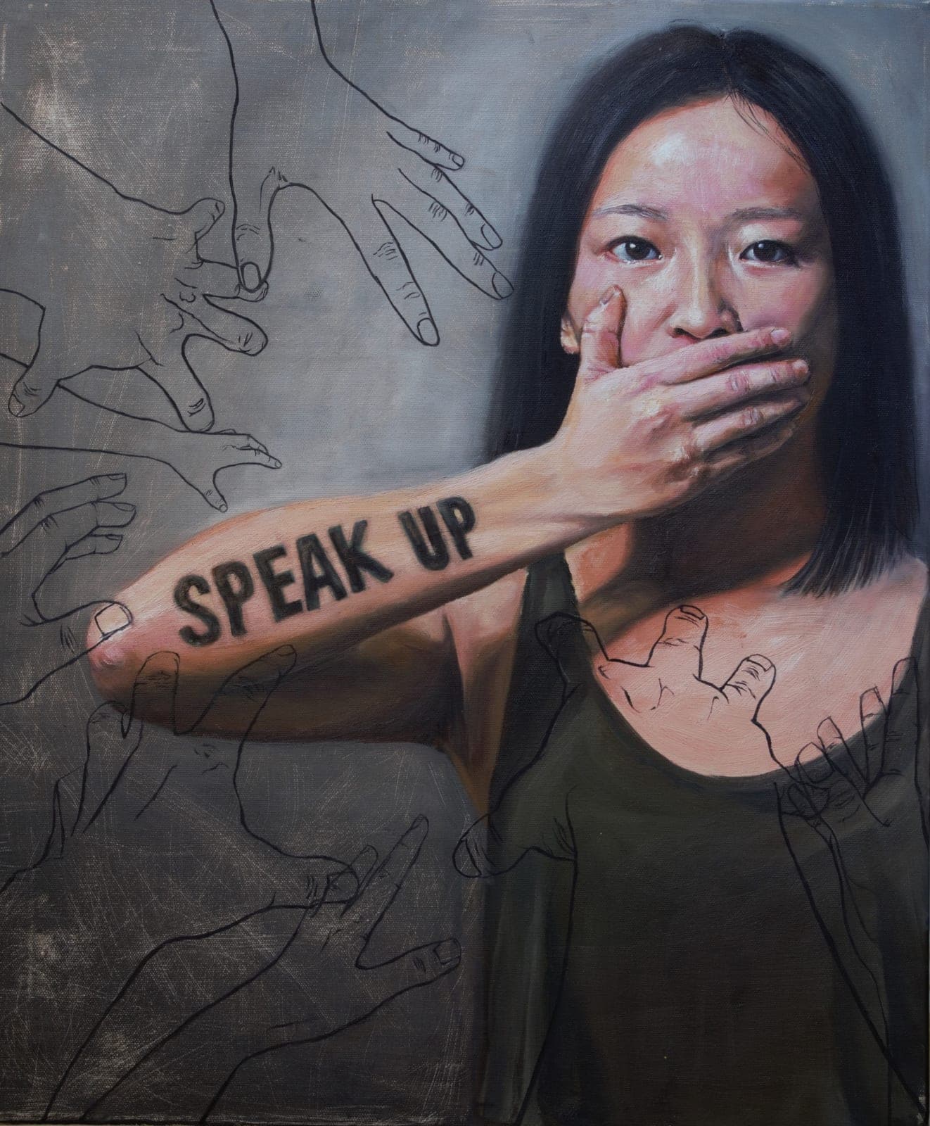 speak up self portrait