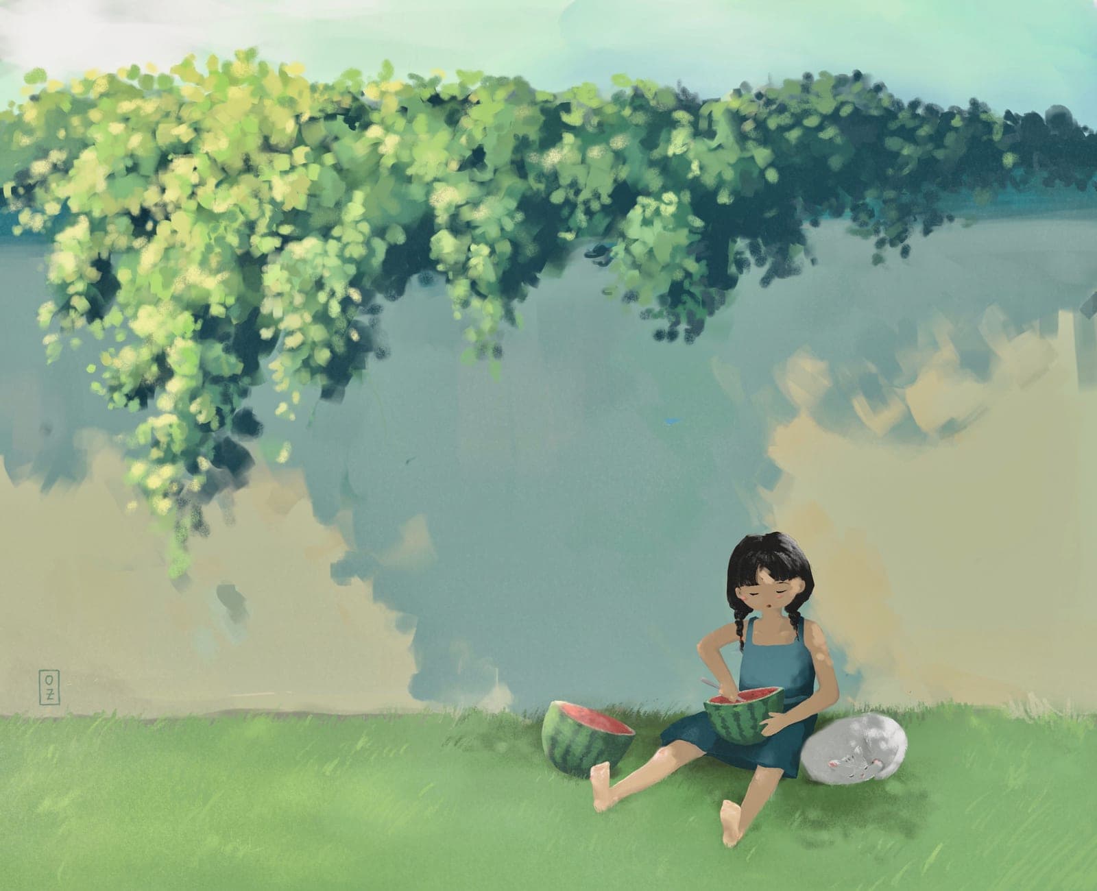 summer garden