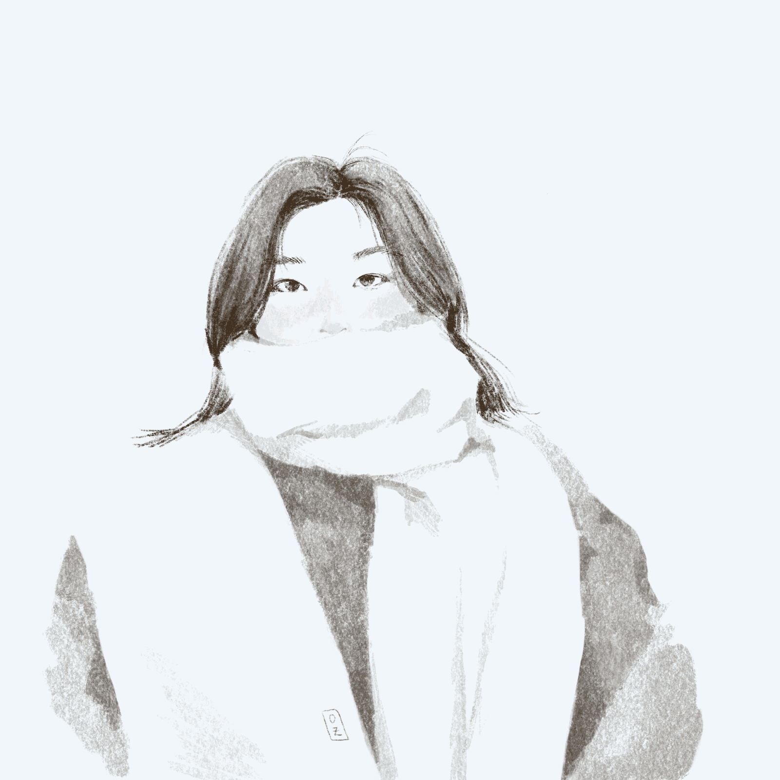 winter self portrait