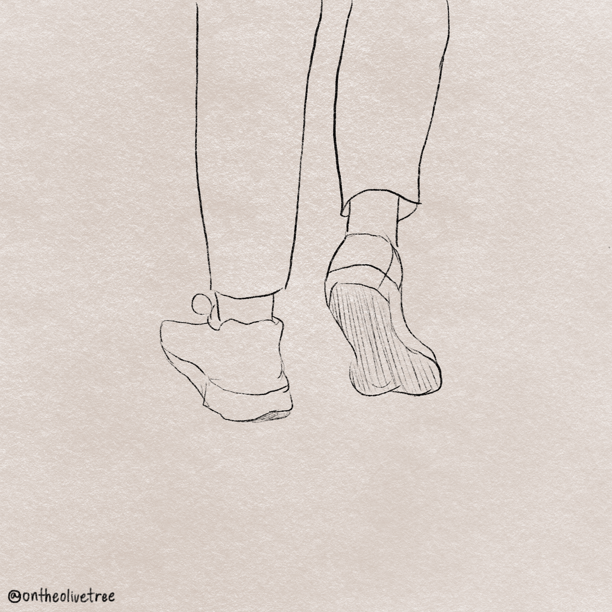 crunchy feet